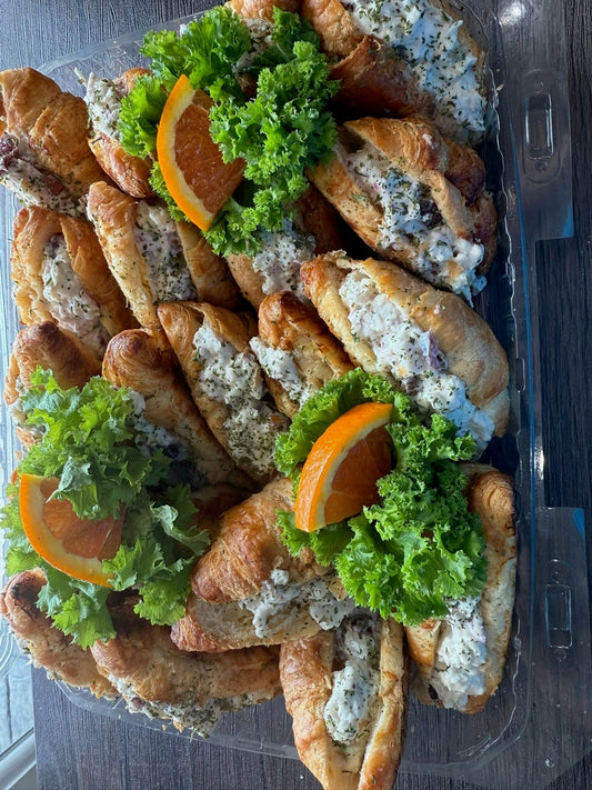 Chicken Salad or Jalapeno Pimento Croissants