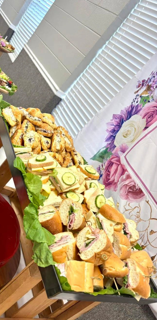 Ham & Cheese (or Turkey) Artisan Sandwiches